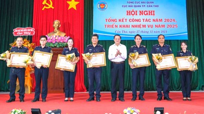 Năm 2024, Cục Hải quan TP. Cần Thơ thu đạt trên 116% chỉ tiêu dự toán