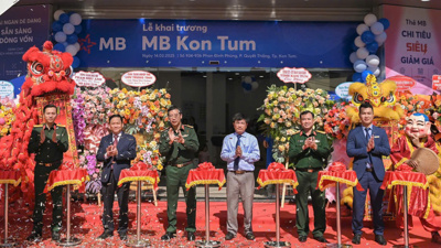 MB mở rộng mạng lưới tại Kon Tum