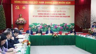 Xây dựng nền tảng văn hóa Đảng theo di sản tư tưởng Hồ Chí Minh