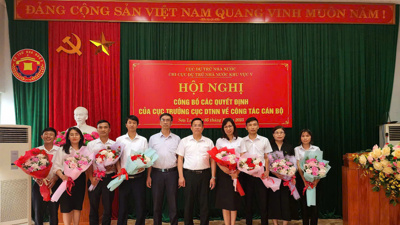 Công bố quyết định bổ nhiệm lãnh đạo Chi cục Dự trữ Nhà nước khu vực V