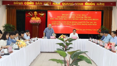 Thứ trưởng Đỗ Thành Trung làm việc với tỉnh Đồng Nai tháo gỡ vướng mắc cho doanh nghiệp 