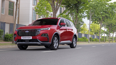Ford Việt Nam tặng 100% lệ phí trước bạ cho khách mua Territory, Ranger và Explorer