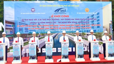 Đầu tư 17.000 tỷ đồng cải tạo tuyến rạch ô nhiễm nhất TP.Hồ Chí Minh