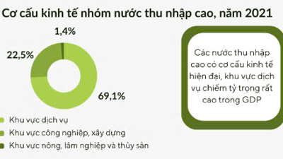 Cơ cấu kinh tế các nước trên thế giới