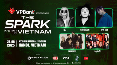 VPBank gây sốt khi mời biểu tượng K-Pop G-Dragon đến Việt Nam