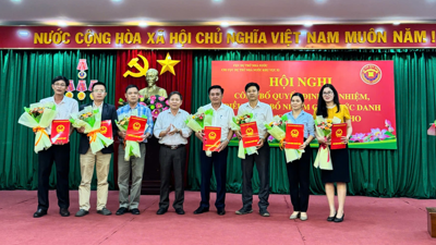 17 công chức được bổ nhiệm lãnh đạo Chi cục Dự trữ Nhà nước Khu vực XI