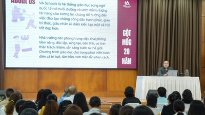 VA Schools ra mắt bộ nhận diện thương hiệu mới: Trường học của sự lắng nghe