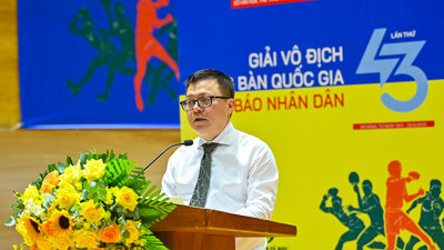 PVCFC tiếp tục đồng hành cùng giải bóng bàn quốc gia Báo Nhân Dân