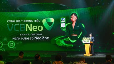 VCBNeo công bố thương hiệu và ứng dụng ngân hàng số mới NeoOne