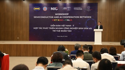 Việt Nam - Italia hợp tác phát triển ngành công nghiệp bán dẫn và trí tuệ nhân tạo