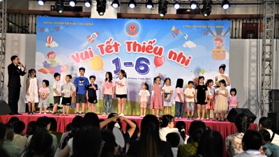 Tưng bừng  Chương trình “Vui Tết thiếu nhi năm 2025”  ngành Tài chính