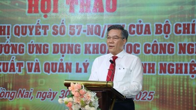 Đồng Nai đẩy mạnh chuyển đổi số và ứng dụng khoa học công nghệ vào sản xuất, quản lý tại doanh nghiệp