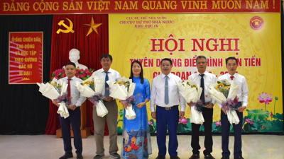 Chi cục Dự trữ Nhà nước khu vực IV tổ chức tuyên dương điển hình tiên tiến 