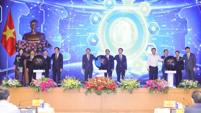 Thủ tướng Phạm Minh Chính dự Lễ Khai trương Cổng Pháp luật quốc gia