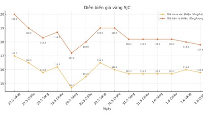 VIDEO: Giá vàng trong nước tăng - giảm trái chiều ngày 3/6