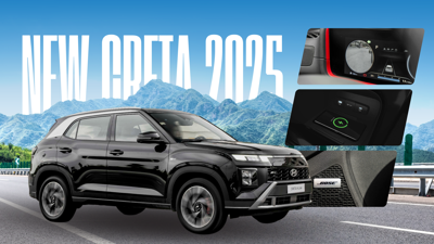 New Creta 2025 trở lại đường đua: Công nghệ mới, giá không đổi