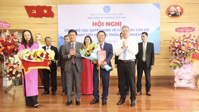 Bổ nhiệm ông Đặng Hồng Tuấn giữ chức Giám đốc BHXH khu vực XXV