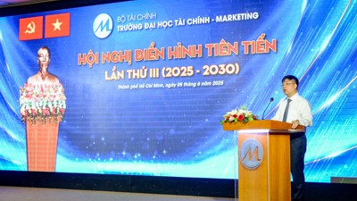 Trường Đại học Tài chính - Marketing tổ chức Hội nghị điển hình tiên tiến lần thứ III (2025 - 2030)