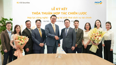 KBSV và PVCB Capital ký kết hợp tác, mở rộng hệ sinh thái tài chính