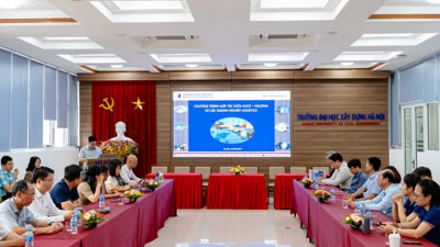 Hợp tác nhà trường và doanh nghiệp đào tạo nhân lực chất lượng cao cho ngành Logistics
