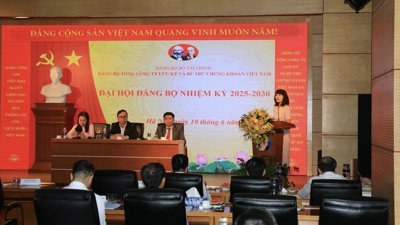 Đảng bộ Tổng Công ty Lưu ký và Bù trừ chứng khoán Việt Nam tổ chức thành công Đại hội Đảng bộ nhiệm kỳ 2025-2030