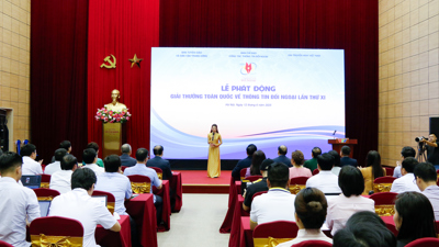 Khởi động Giải thưởng toàn quốc về Thông tin đối ngoại lần thứ XI
