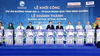 Bình Dương tổ chức lễ khởi công dự án Vành đai 4
