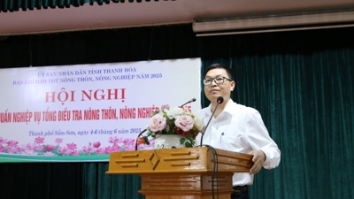 Thanh Hóa huy động tổng lực cho Tổng điều tra nông thôn, nông nghiệp 2025: Sẵn sàng cho ngày ra quân 01/7/2025