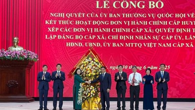 Bộ trưởng Nguyễn Văn Thắng: Sắp xếp bộ máy là bước đột phá đưa Lai Châu vào kỷ nguyên mới