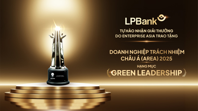 Dấu ấn ESG của LPBank: Từ "Lãnh đạo xanh" châu Á đến Top 10 Ngân hàng Việt Nam xanh