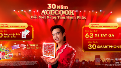 Acecook Việt Nam – 30 năm đổi mới nâng tầm hạnh phúc