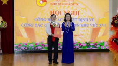 Kiện toàn tổ chức, nhân sự Kho bạc Nhà nước khu vực XVI