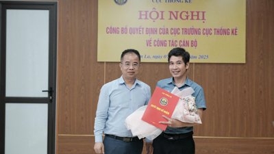 Ông Đặng Trọng Điệp được bổ nhiệm làm Quyền Trưởng Thống kê, Thống kê tỉnh Sơn La