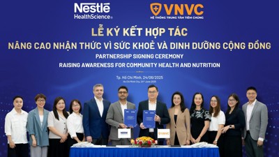 VNVC hợp tác với Nestlé Health Science nâng cao kiến thức sức khỏe dinh dưỡng cộng đồng