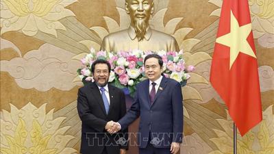 Chủ tịch Quốc hội Trần Thanh Mẫn tiếp Phó Chủ tịch Hội đồng Đại biểu địa phương Indonesia