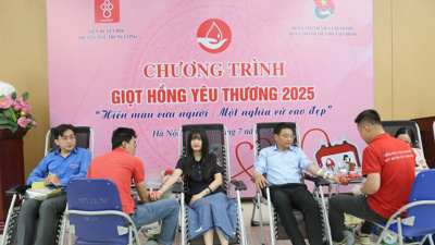 Đoàn Thanh niên Bộ Tài chính tổ chức thành công chương trình hiến máu tình nguyện