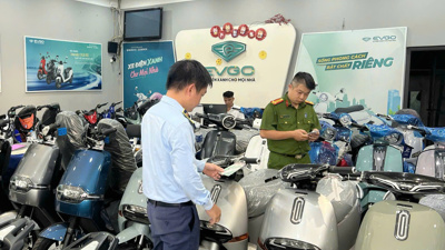 Chuyển hồ sơ vụ việc kinh doanh xe máy điện giả nhãn hiệu cho cơ quan công an điều tra, xử lý