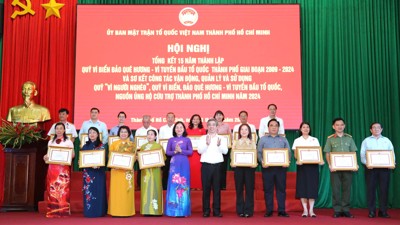TP. Hồ Chí Minh: Vận động hơn 550 tỷ đồng chung tay vì biển đảo, biên giới Tổ quốc