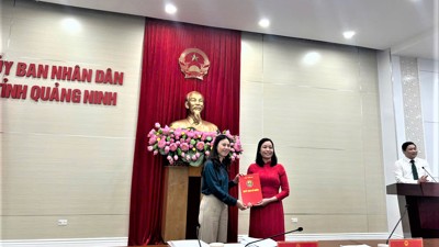 Đồng chí Ngô Thị Vân được bổ nhiệm làm Trưởng Thống kê, Thống kê tỉnh Quảng Ninh 