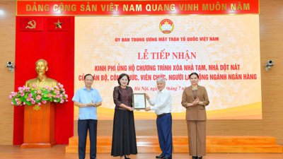 Ngành Ngân hàng chung tay xoá 1.000 căn nhà tạm, nhà dột nát