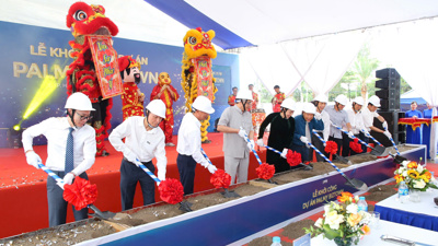 Khởi công Dự án Khu nhà thương mại liền kề HDB - Palmy Biztown tại Hà Nội