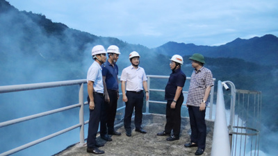 Bộ Công Thương kiểm tra an toàn hồ chứa tại Thủy điện Bản Vẽ