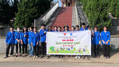 Ra quân hưởng ứng Ngày Chủ nhật xanh và Ngày cao điểm Chung tay xây dựng nông thôn mới lần thứ IV năm 2025
