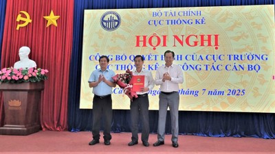 Đồng chí Thiều Vĩnh An được bổ nhiệm làm Trưởng Thống kê TP. Cần Thơ