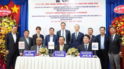 Ký kết hiệp định vay trị giá 6 triệu USD mở rộng nhà máy xử lý nước Bàu Bàng