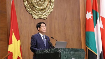 Phát biểu chính sách của Chủ tịch nước Lương Cường tại Liên đoàn Arập