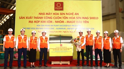 Tập đoàn Hoa Sen ra mắt tôn siêu bền Hoa Sen Mag Shield