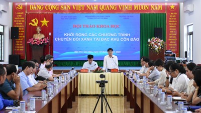 Côn Đảo sắp kết nối lưới điện quốc gia, thúc đẩy chuyển đổi xanh