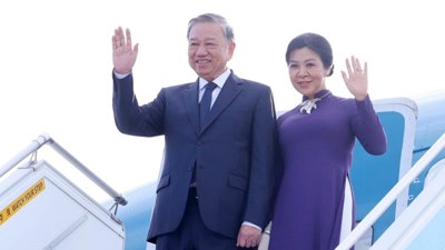 Tổng Bí thư Tô Lâm và Phu nhân kết thúc tốt đẹp chuyến thăm cấp Nhà nước tới Hàn Quốc