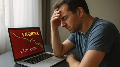 Thị trường 15/8: Sáng bùng nổ, chiều mất gần hết điểm